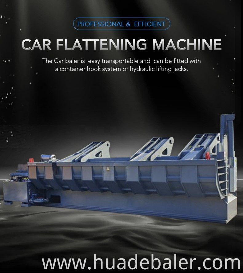 car flattening machine